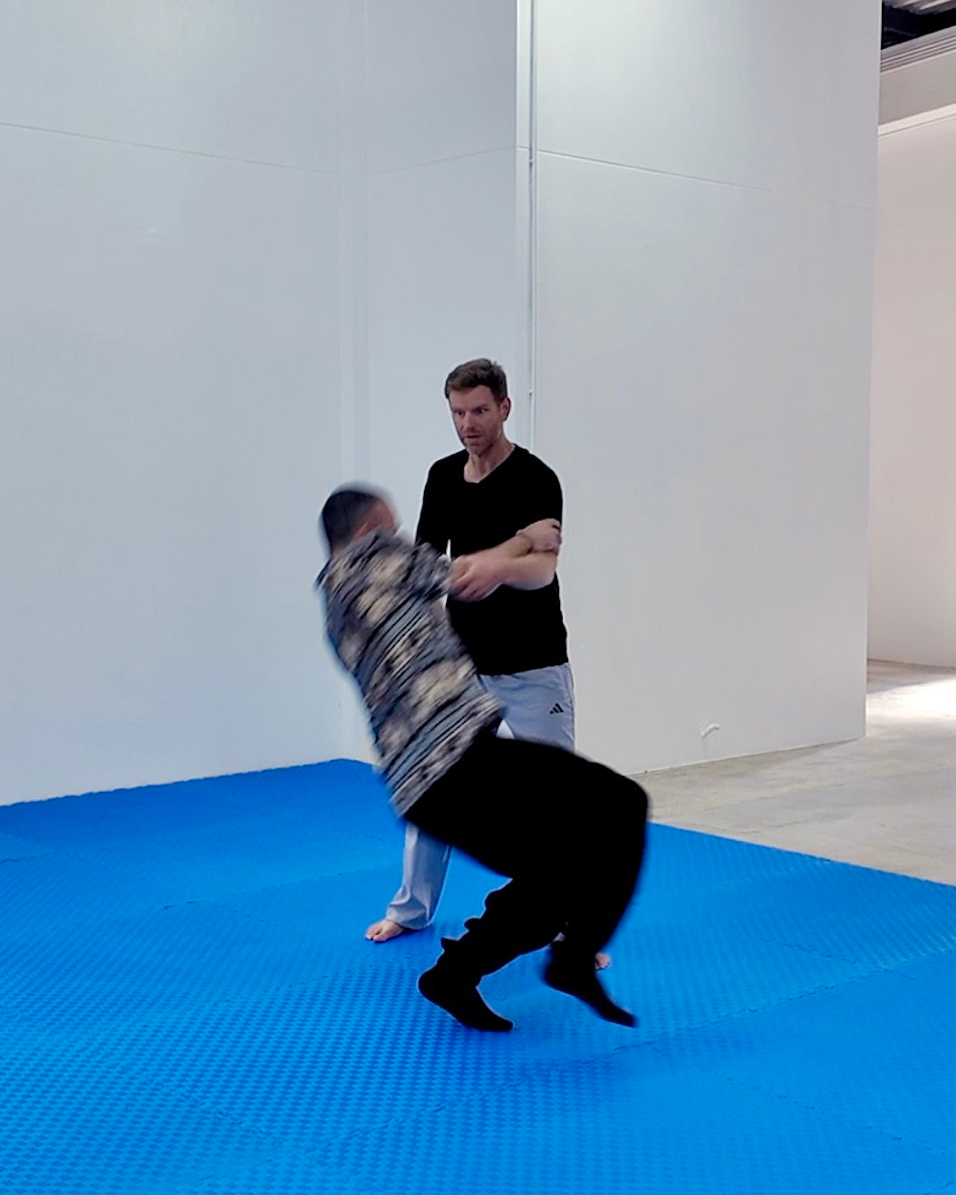 Taking a partner to the floor